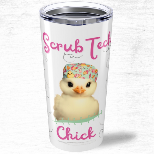 Surgical Scrub Tech Chick - Tumbler 20oz