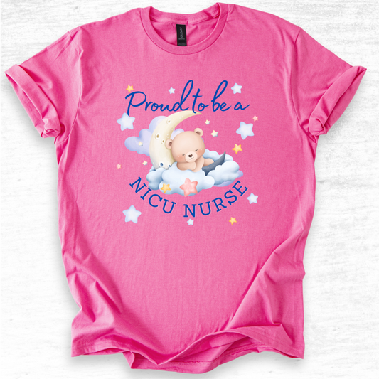 Proud To Be A NICU Nurse Softstyle T-Shirt