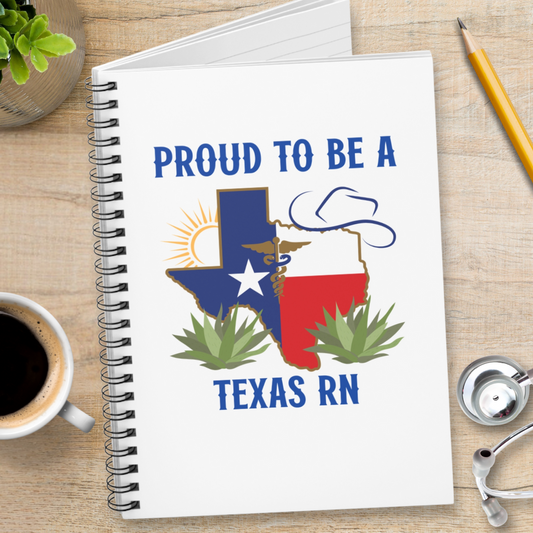 Texas Pride - Spiral Notebook