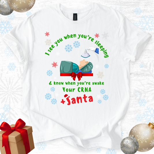 CRNA Santa T-Shirt