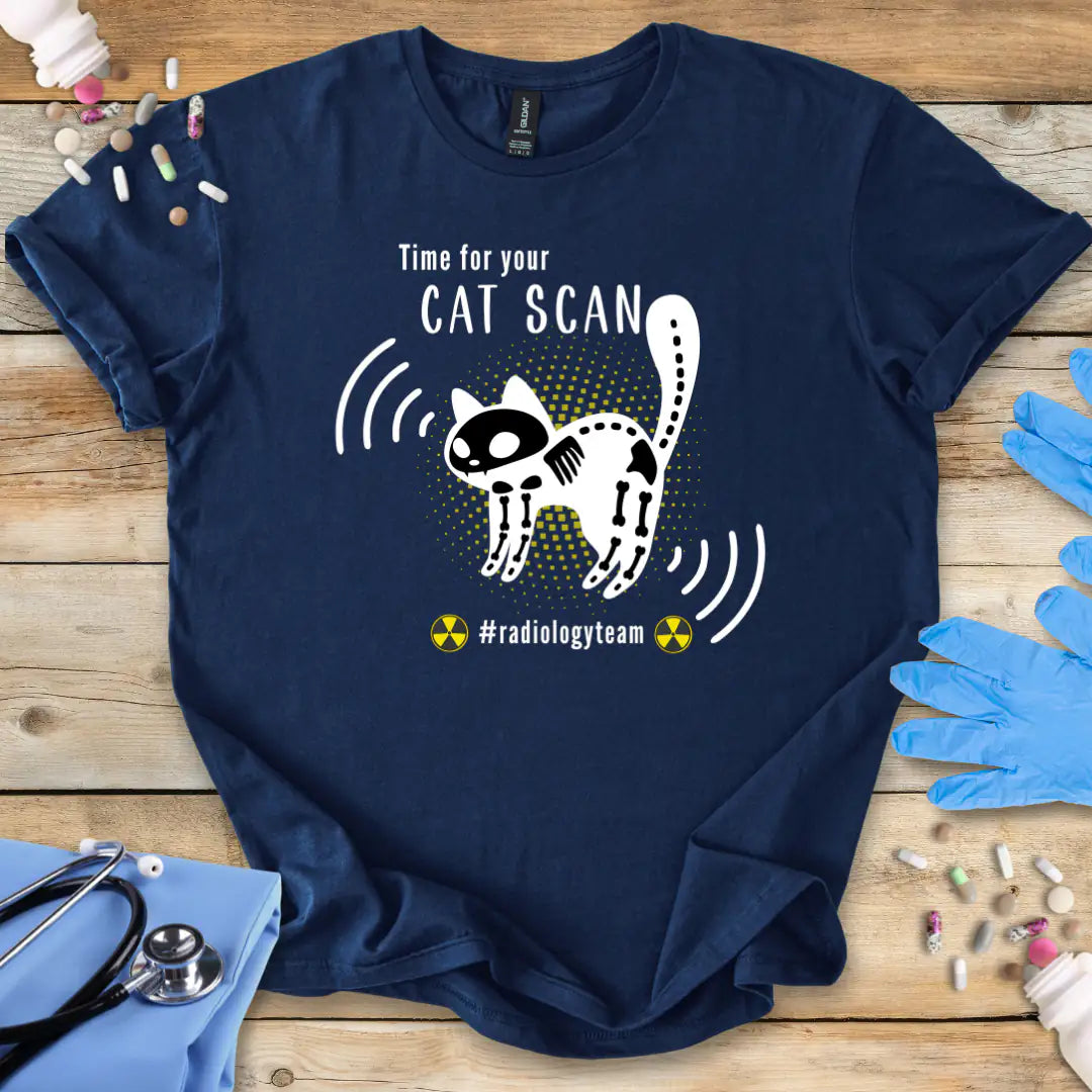 Cat Scan Time T-Shirt Printify