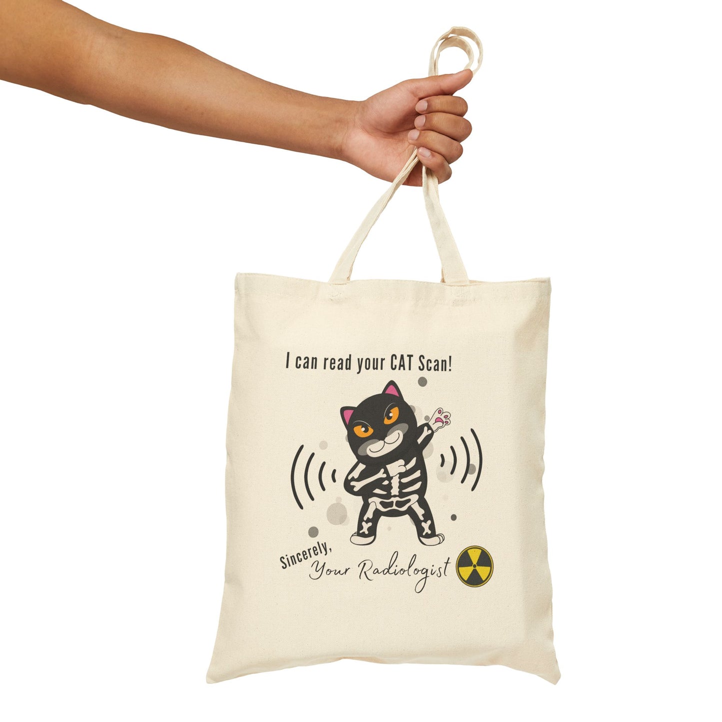 I Can Read You Cat Scan Radiologist Tote Bag