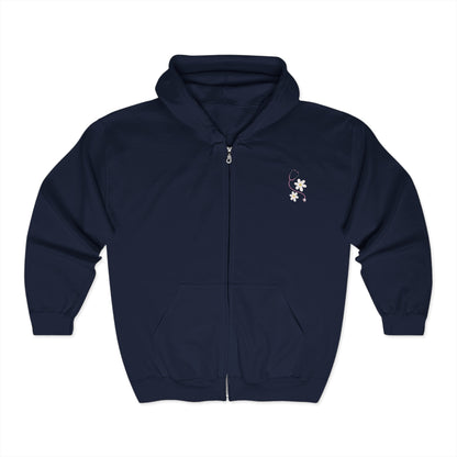 Blessed With Patients Not Patience Zip Up Hoodie