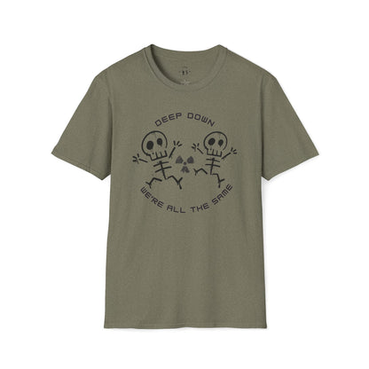 Men's  Deep Down We're All The Same - Radiology T-Shirt
