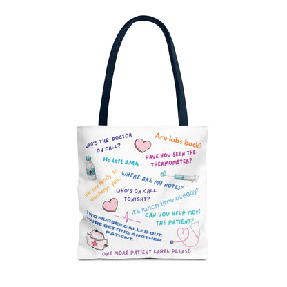 Daily Nurse Quotes - Tote Bag