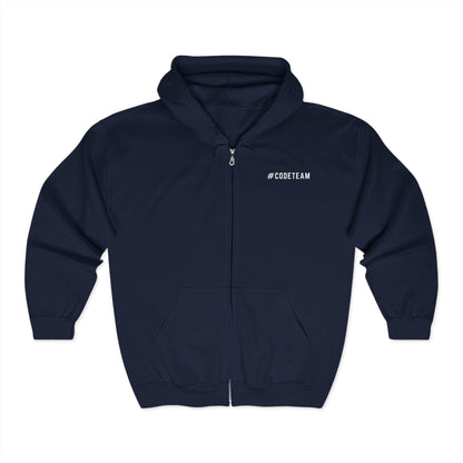Every Second Counts Code Team - Zip Up Hoodie