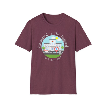 Committed to the Hospital Medical Theme T-Shirt