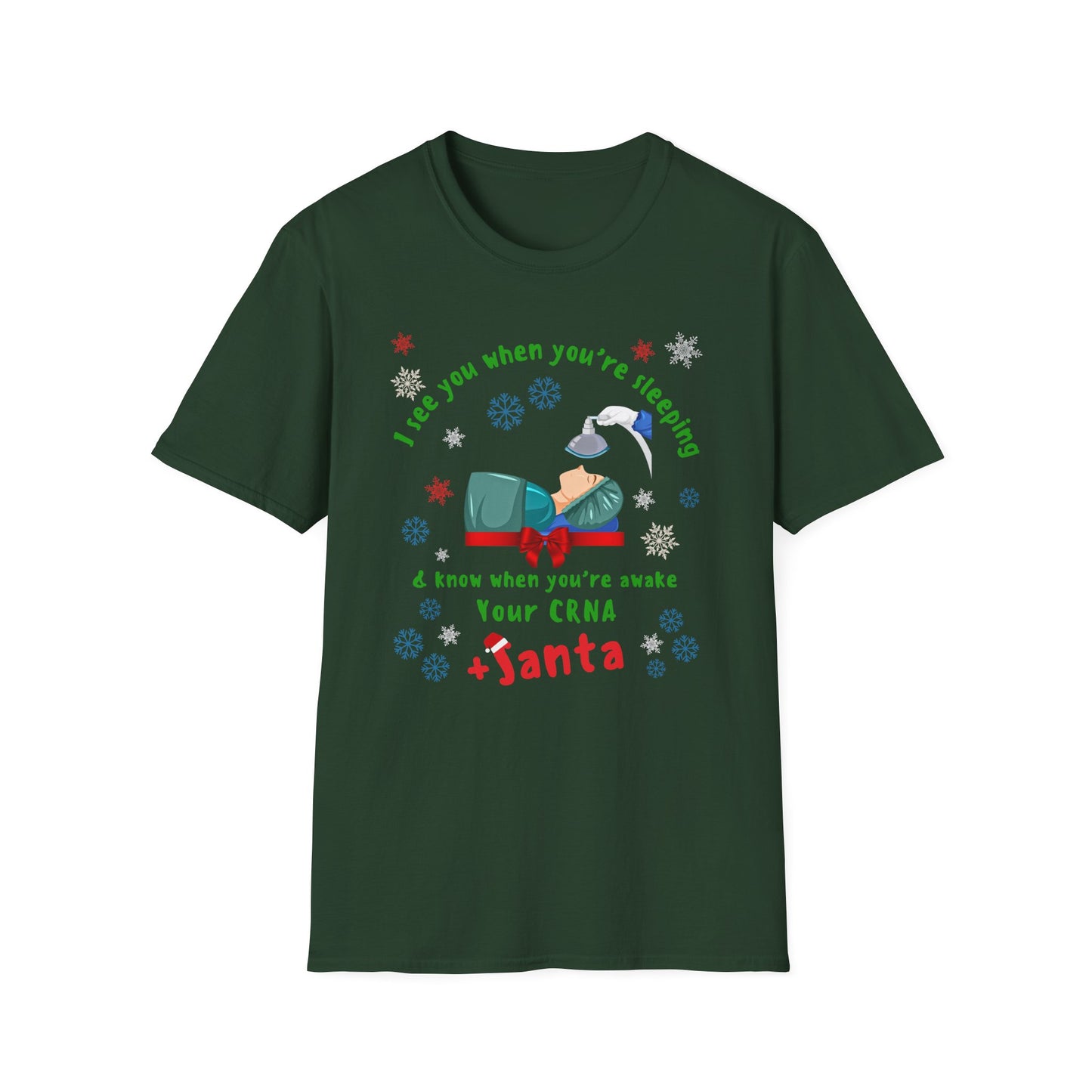CRNA Santa T-Shirt