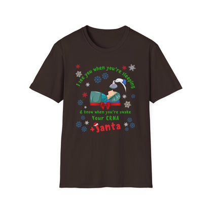 CRNA Santa T-Shirt