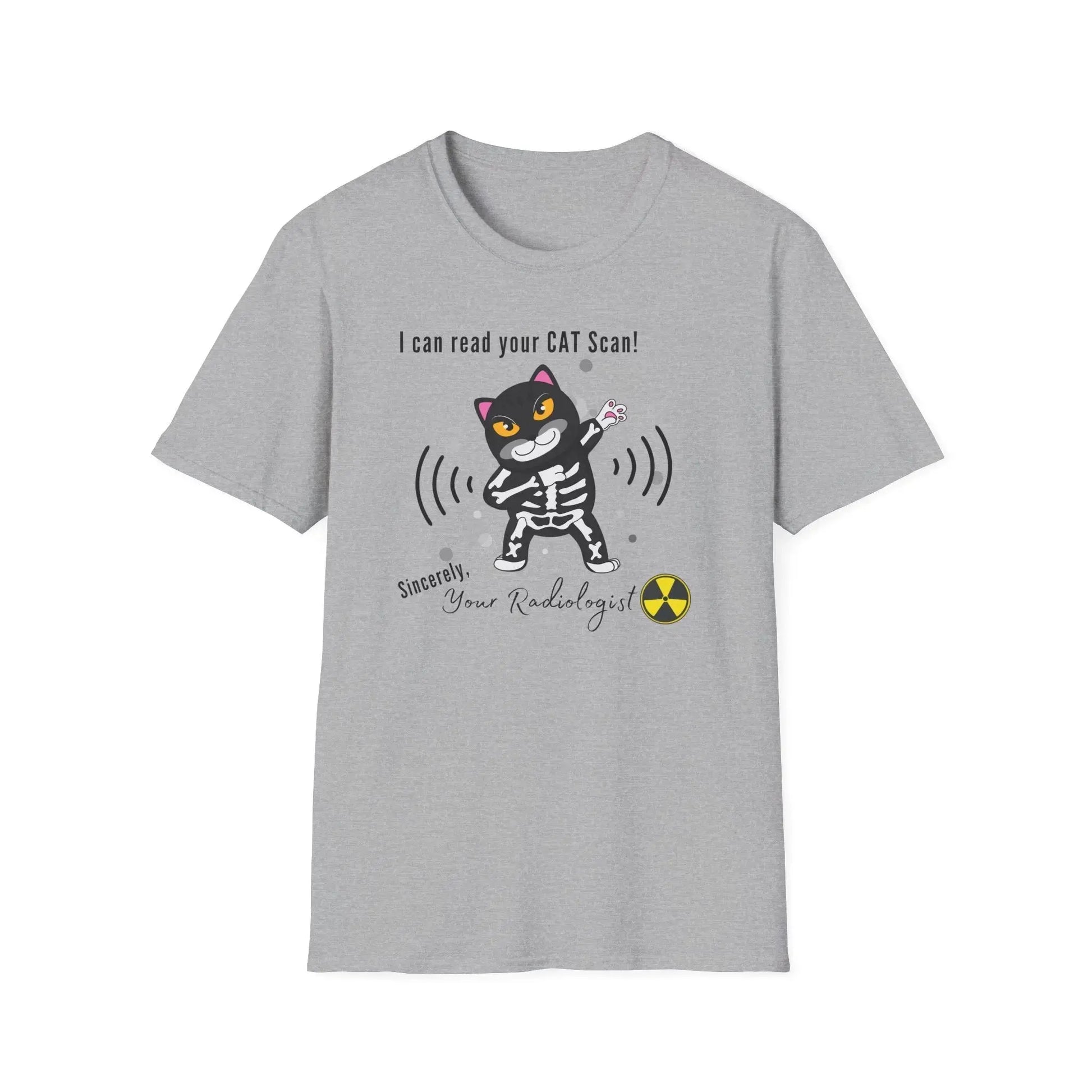 Cat Scan T-Shirt Sport Grey