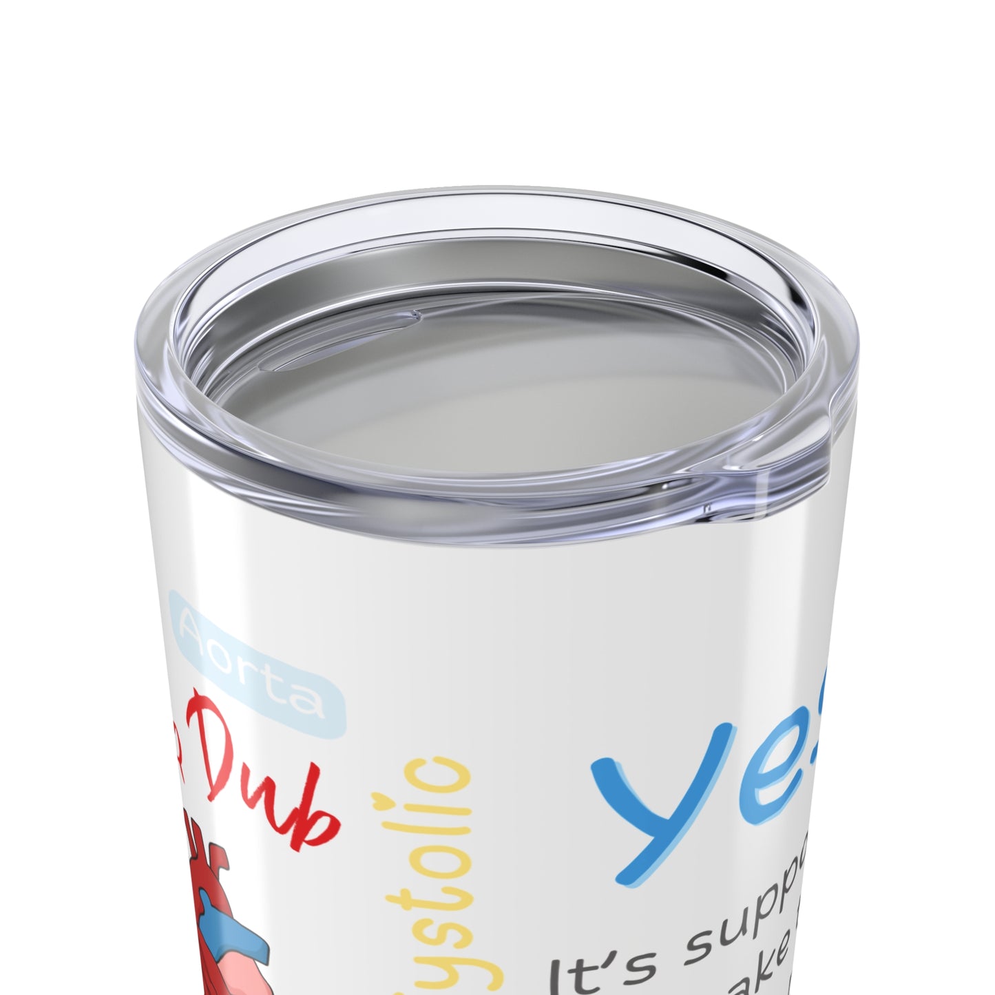 Cardiology Tumbler - Knocking Noise