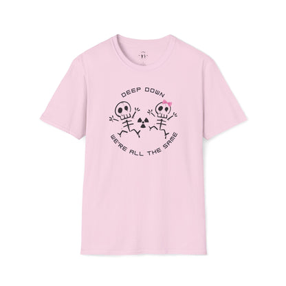 Women's - Deep Down We're All The Same Radiology T-Shirt