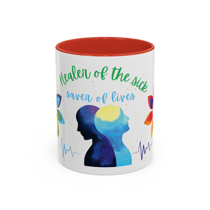 Healer Of The Sick Saver Of Lives Medical Mug