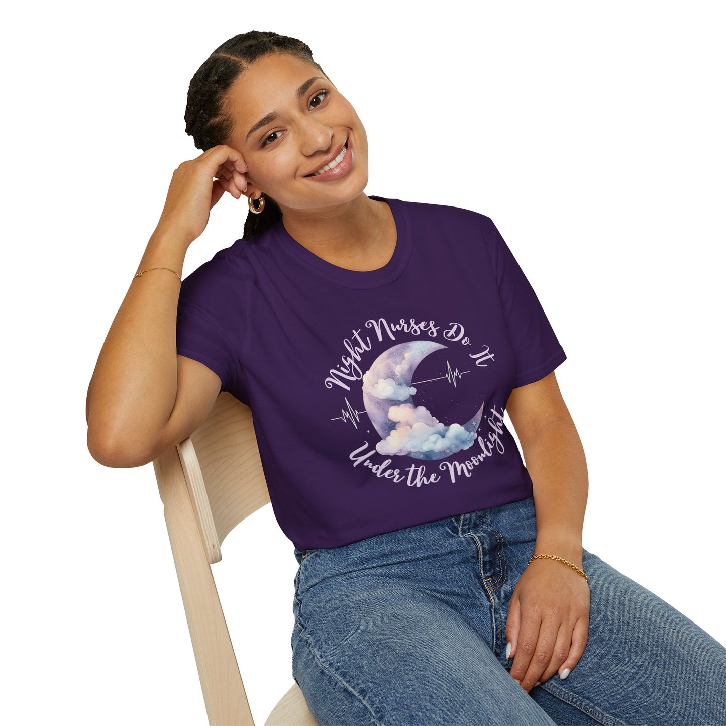 Night Nurses Do It Under The Moonlight Softstyle T-Shirt