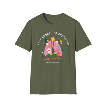 Air Respiratory T-Shirt Military Green