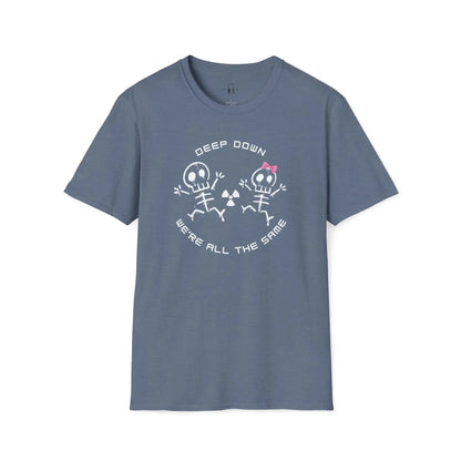 Deep Down Radiology T-Shirt Heather Indigo