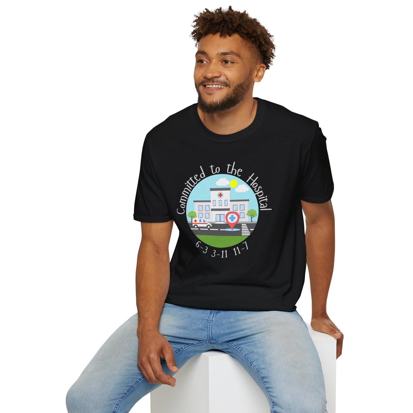 Committed to the Hospital Medical Theme T-Shirt