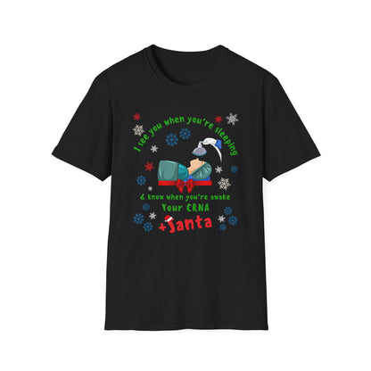 CRNA Santa T-Shirt