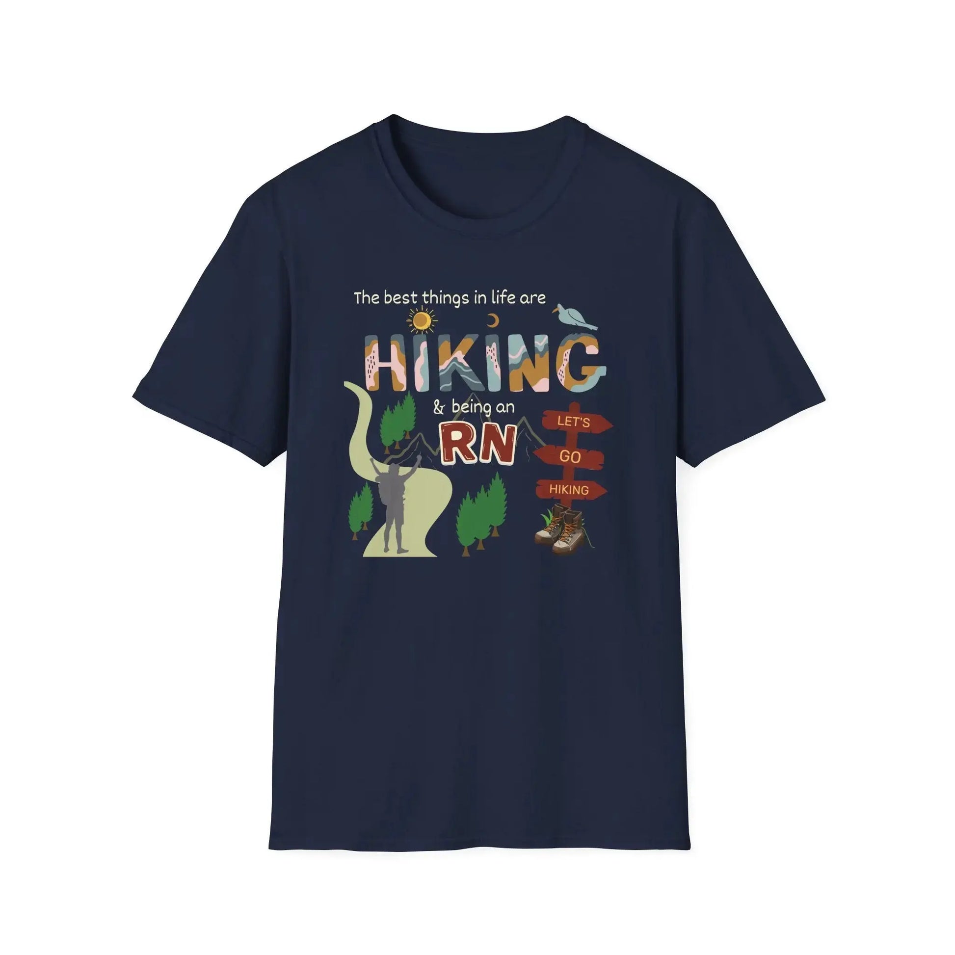 Hiking RN T-Shirt Navy