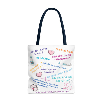 Daily Nurse Quotes - Tote Bag