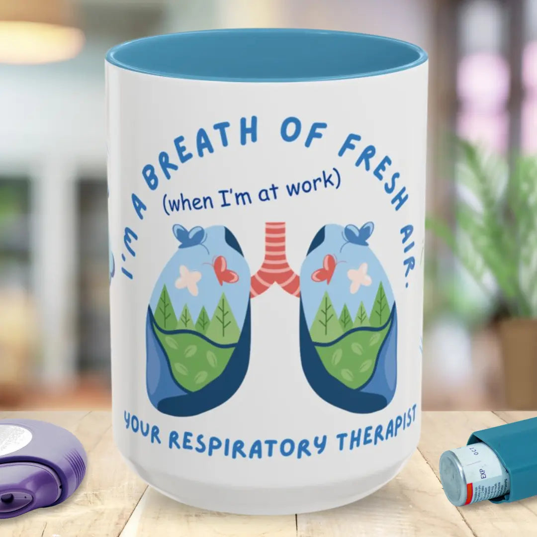 At Work Respiratory Mug Printify
