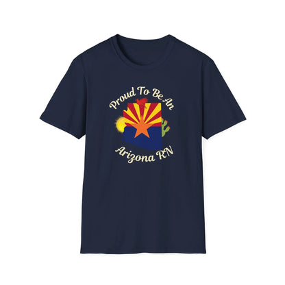 Proud To Be An Arizona RN Pride T-Shirt Navy