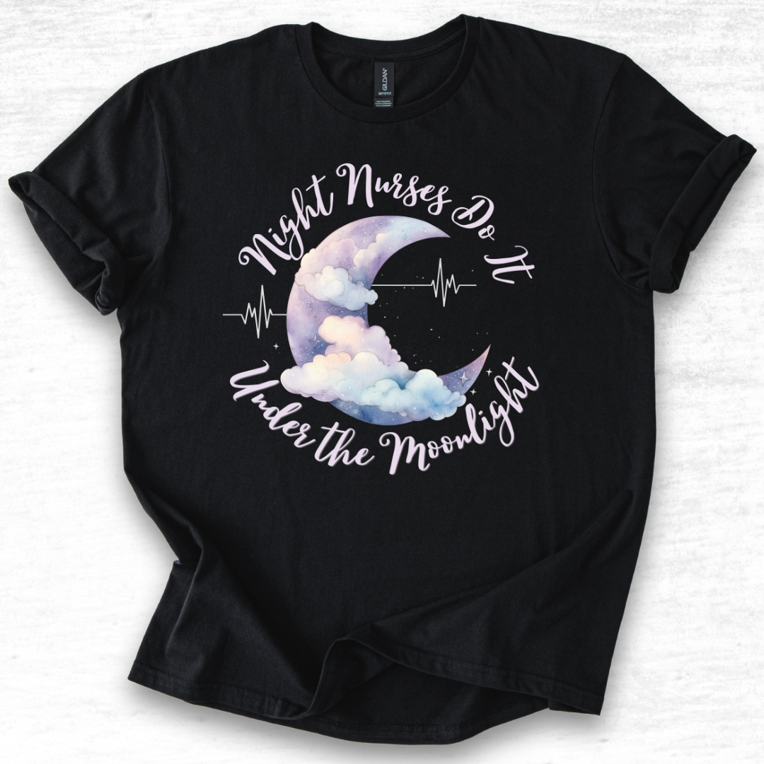Night Nurses Do It Under The Moonlight Softstyle T-Shirt