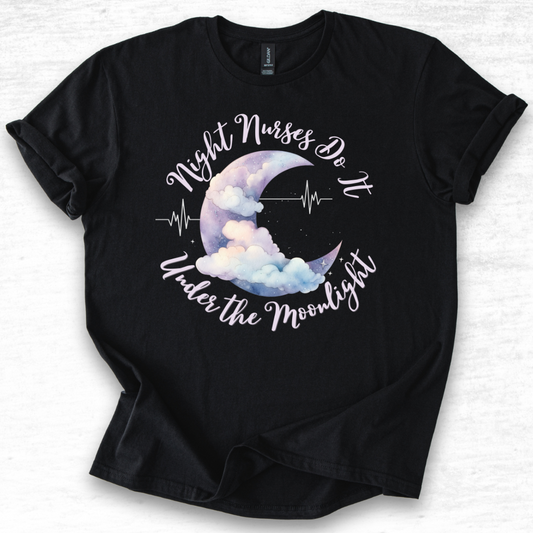 Night Nurses Do It Under The Moonlight Softstyle T-Shirt
