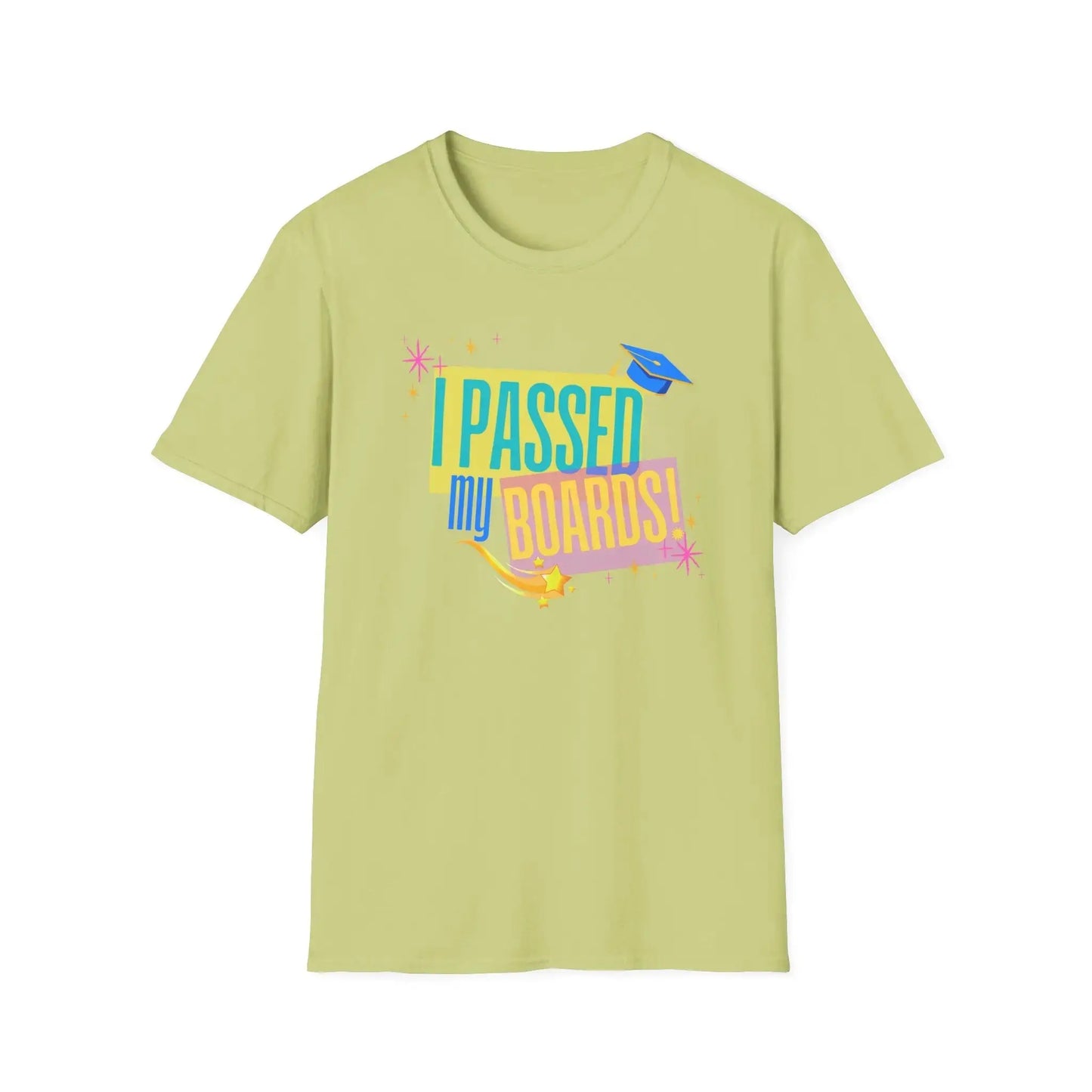I Passed my Boards T-Shirt Pistachio