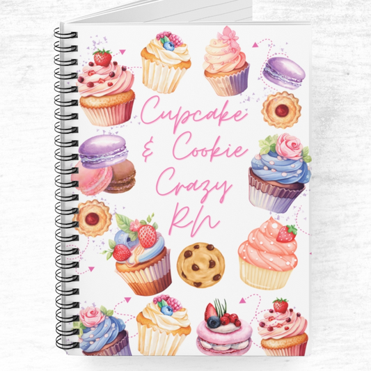 Nurse - Cupcake and Cookie Crazy Notebook