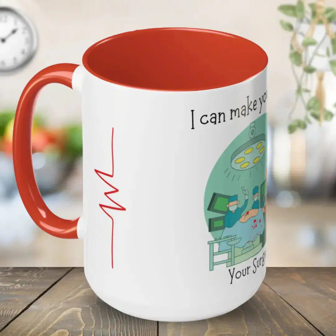 Leak Red Surgeon Mug 15oz Printify
