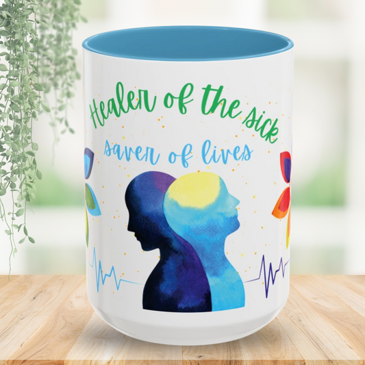 Healer Of The Sick Saver Of Lives Medical Mug