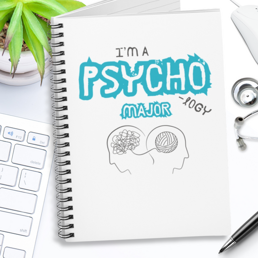 I'm A Psychology Major Spiral Notebook