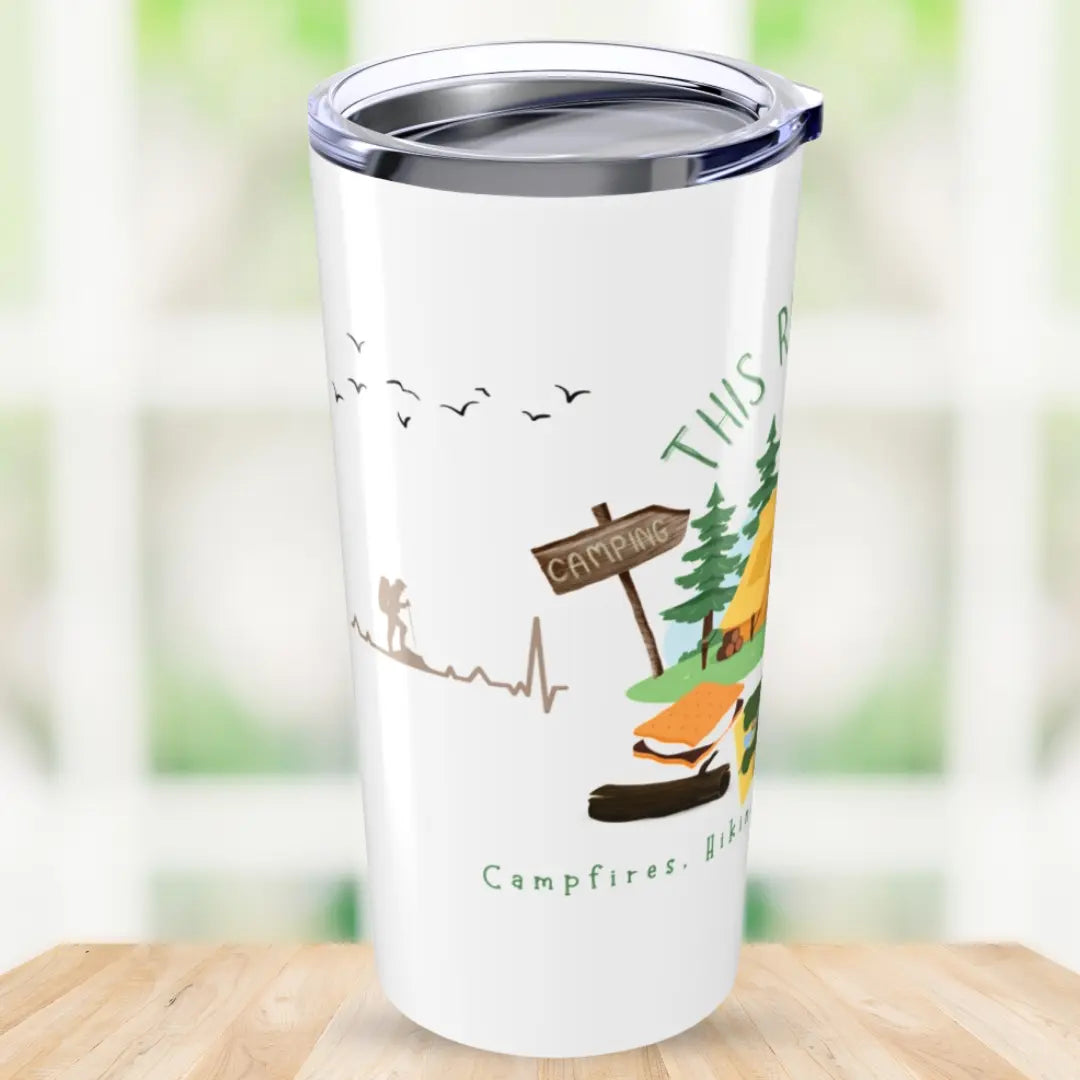 RN Loves Campfires - 20oz Tumbler Printify