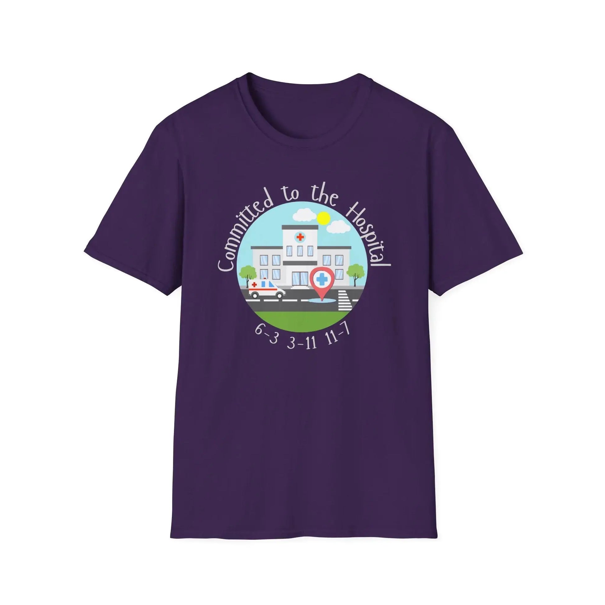 Committed T-Shirt Purple