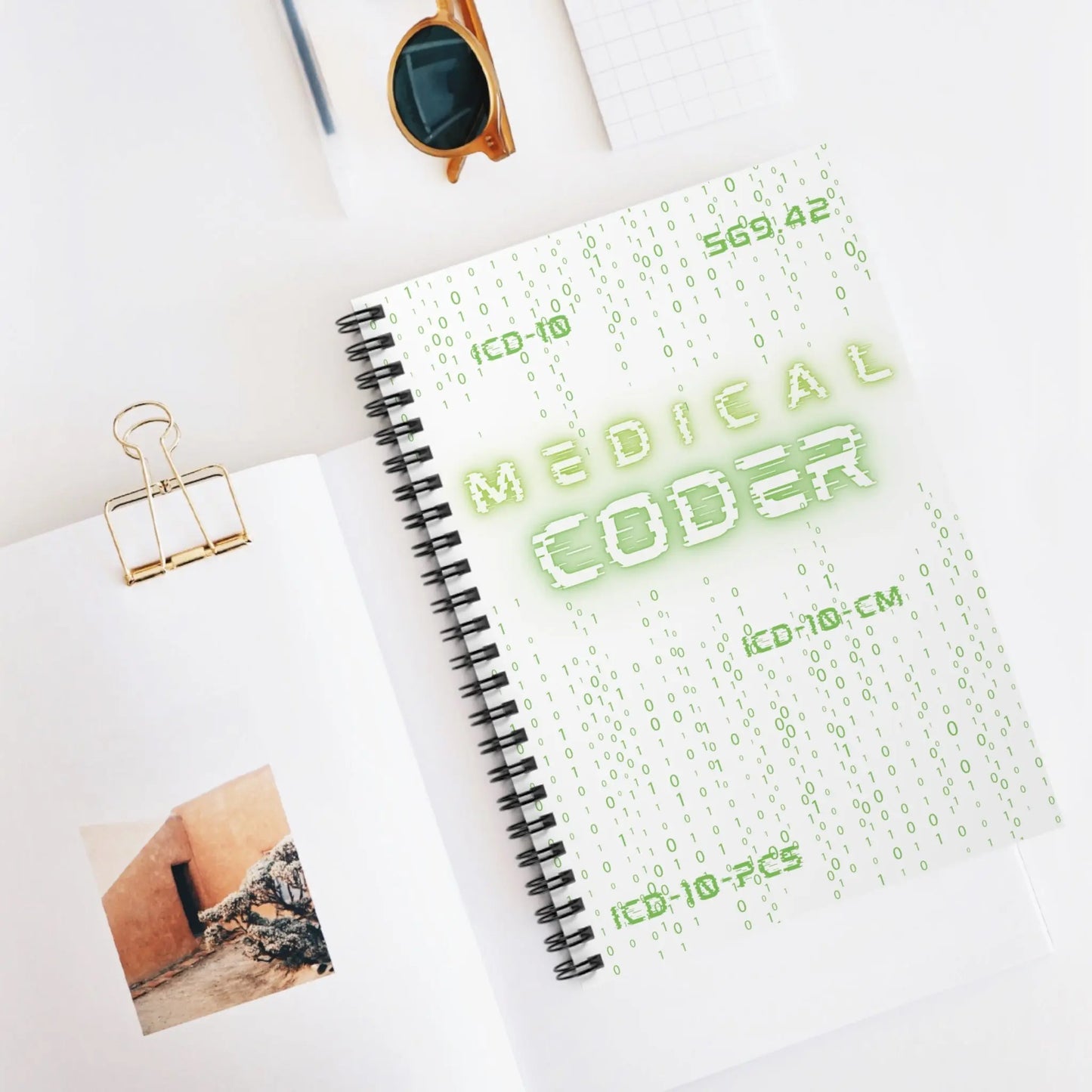 Medical Coder Notebook Matrix coding design
