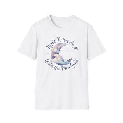 Moonlight Nurse T-Shirt White