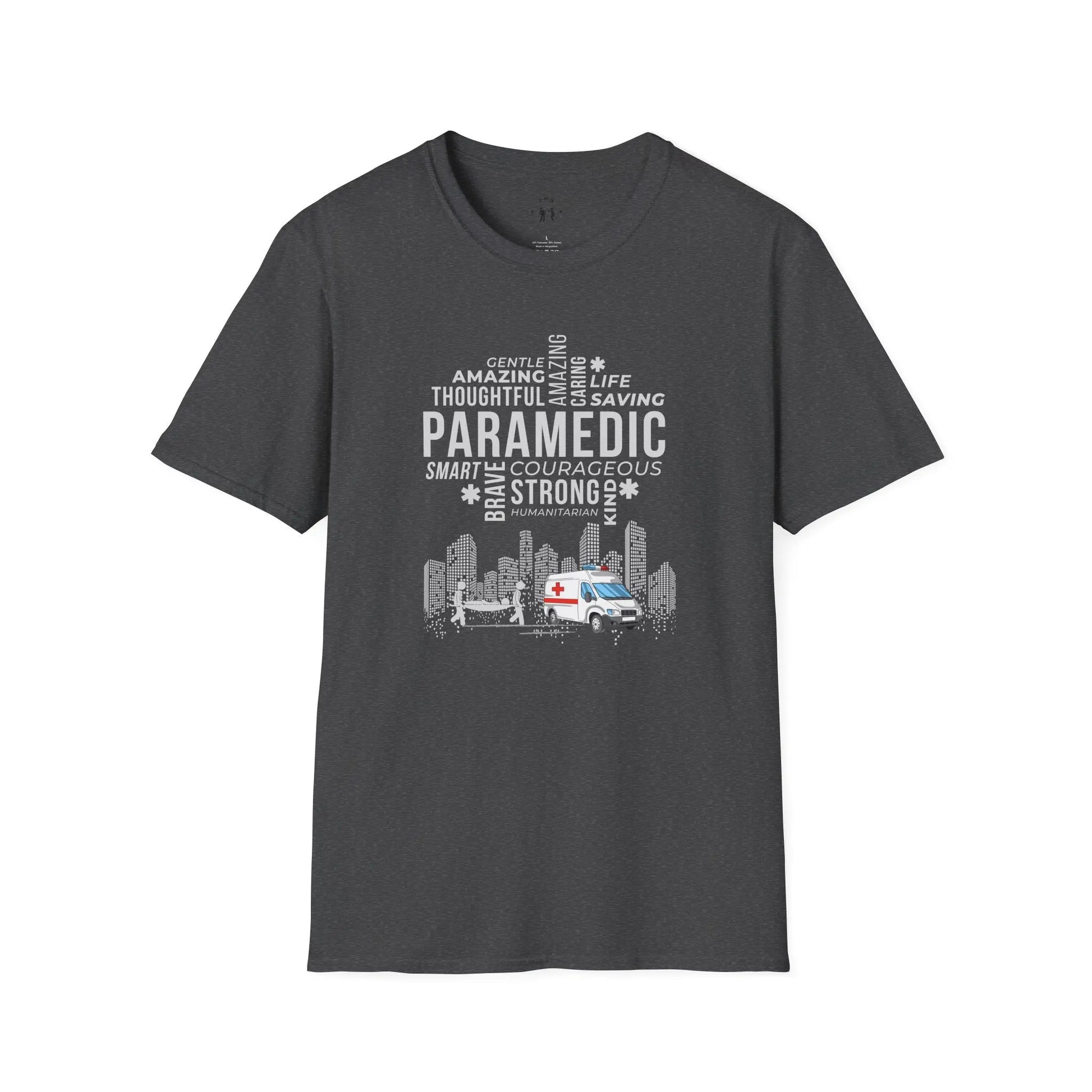Paramedic Tribute T-Shirt Dark Heather