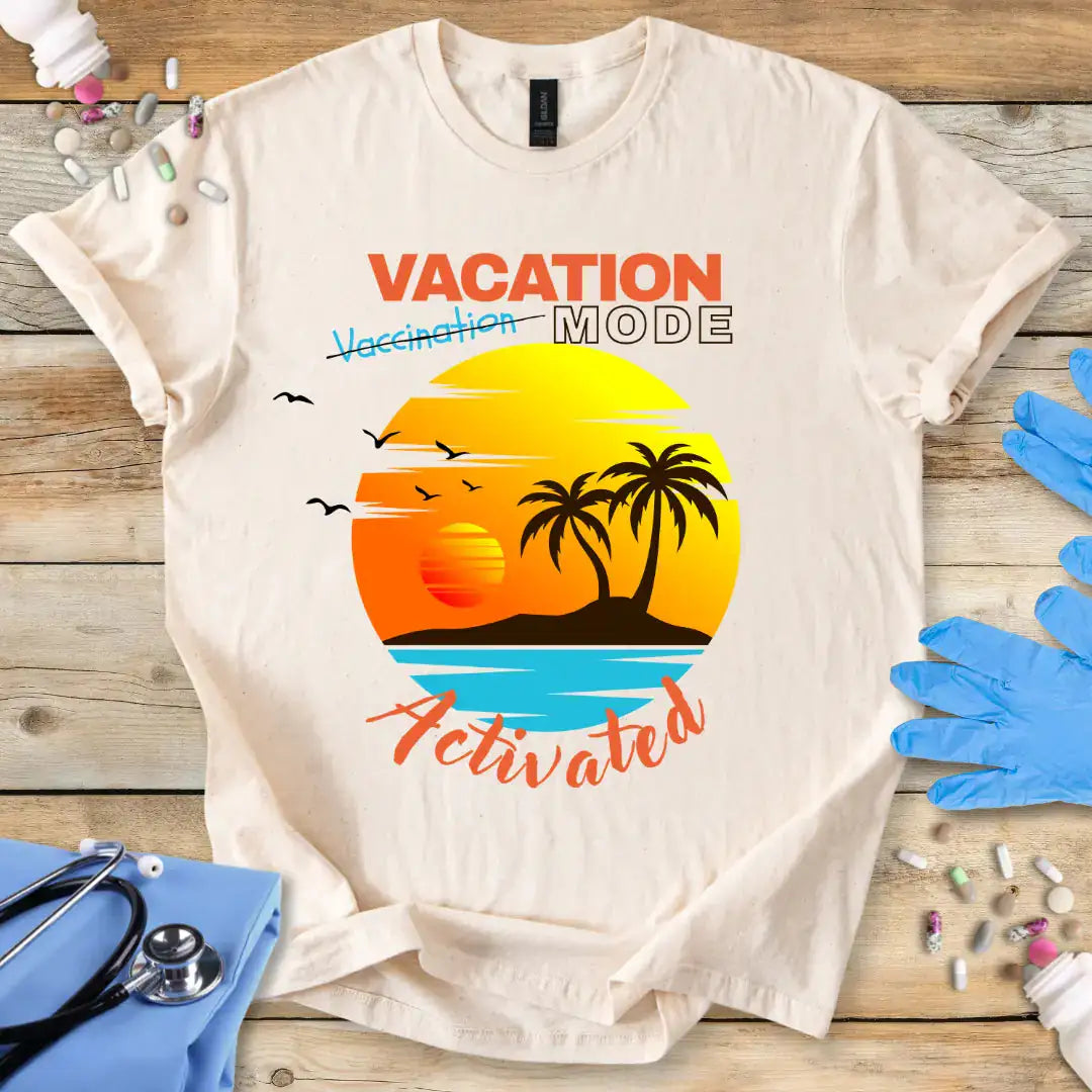 Vacation Mode T-Shirt Printify
