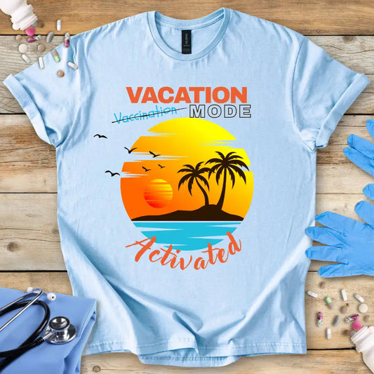 Vacation Mode T-Shirt Printify
