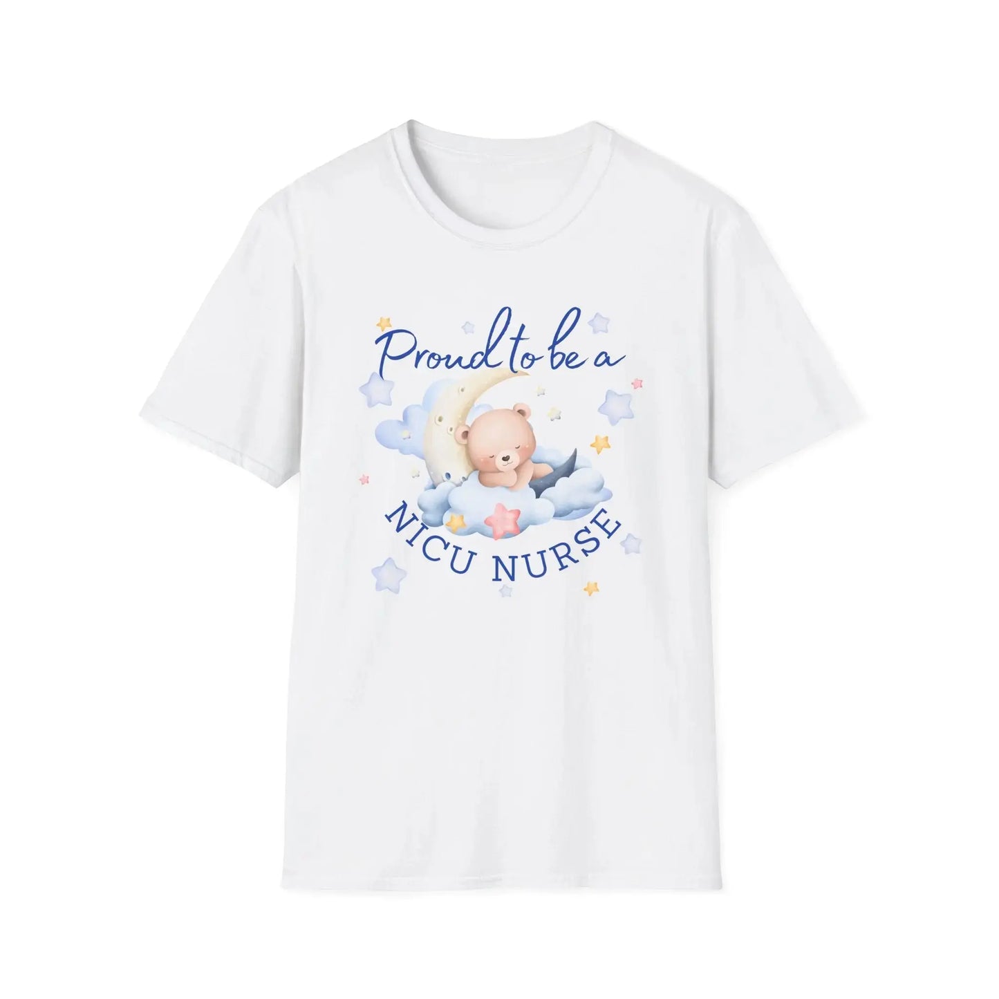 Proud NICU Nurse T-Shirt White