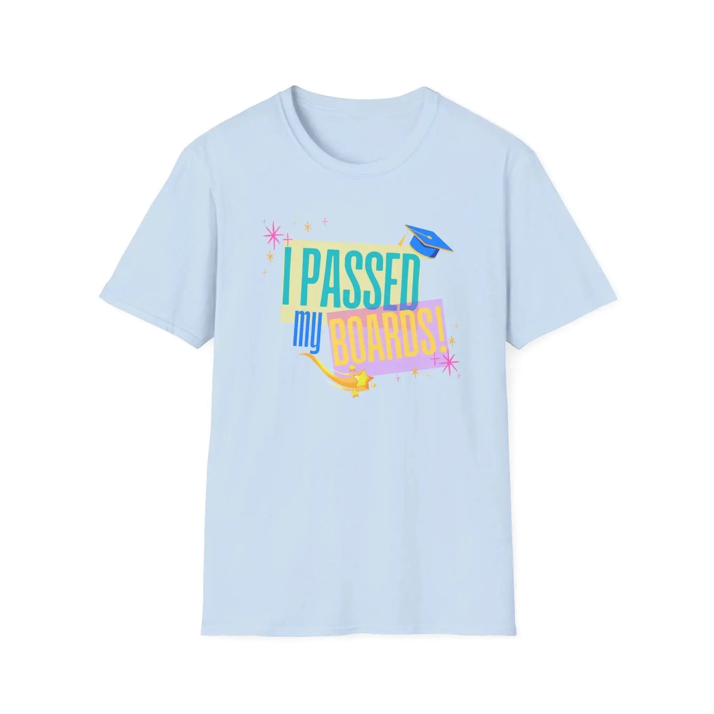 Passed Boards T-Shirt Light Blue