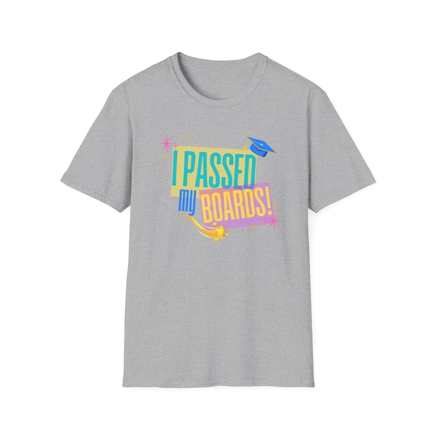 I Passed my Boards T-Shirt Grey