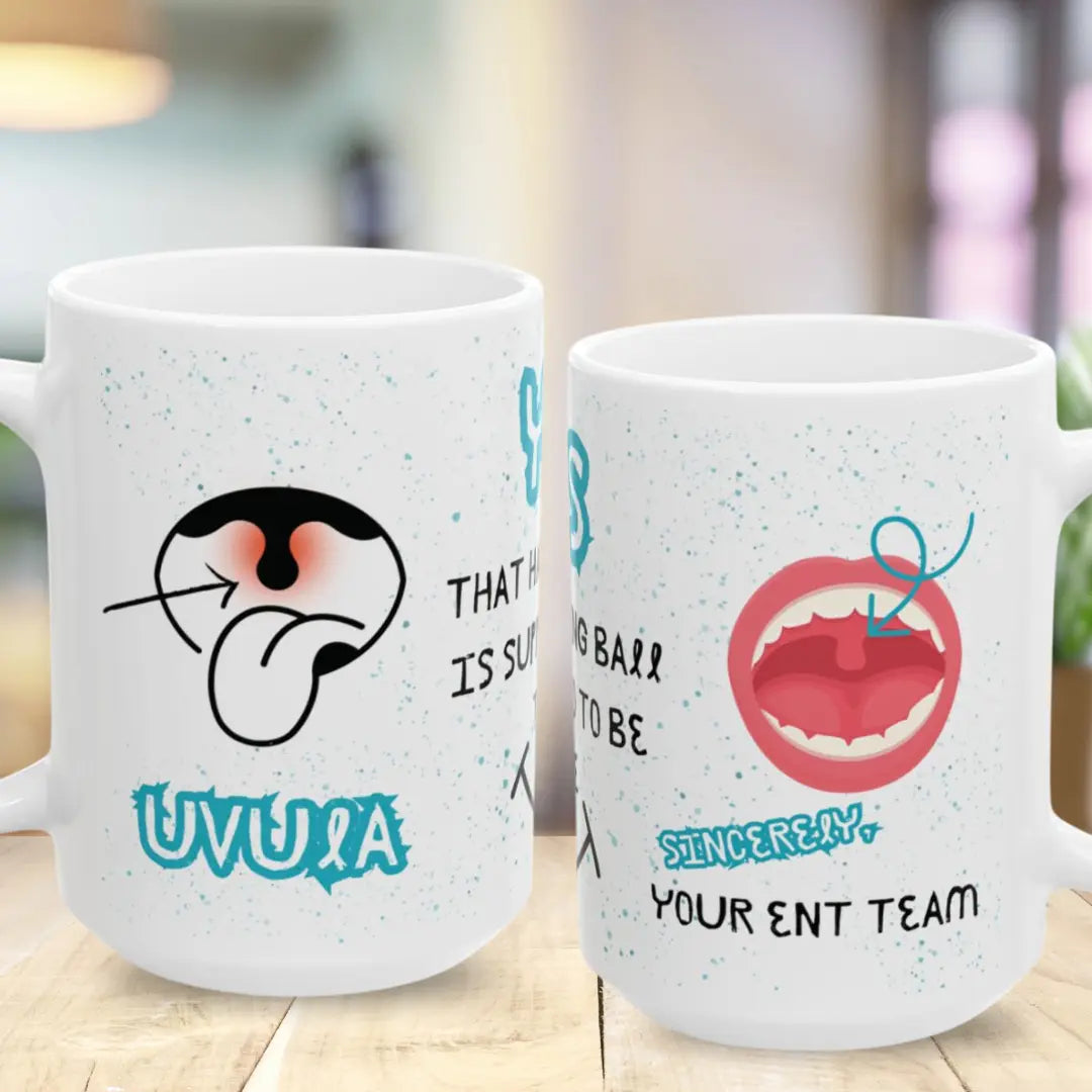 ENT Uvula Mug 15oz Printify