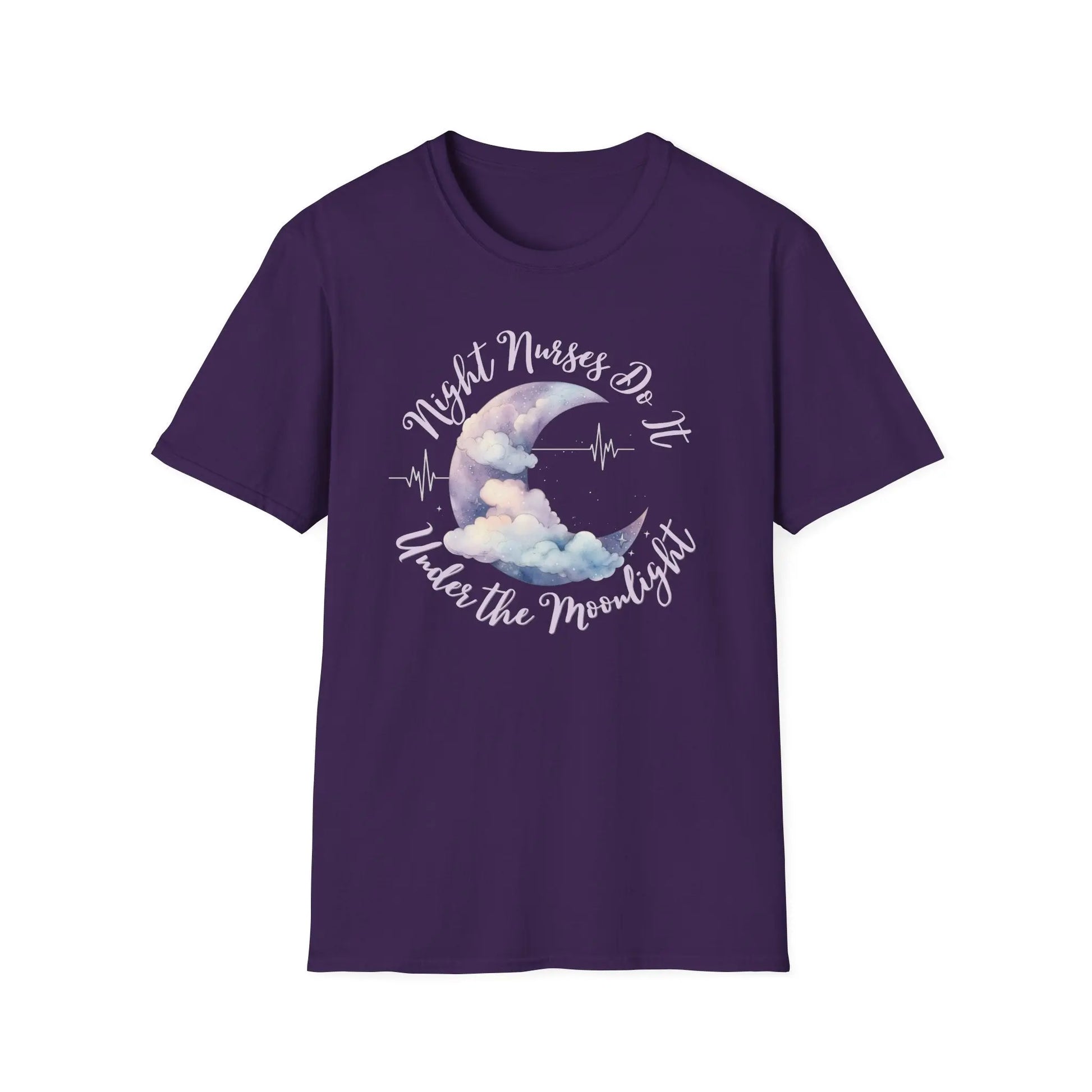 Moonlight Nurse T-Shirt Purple